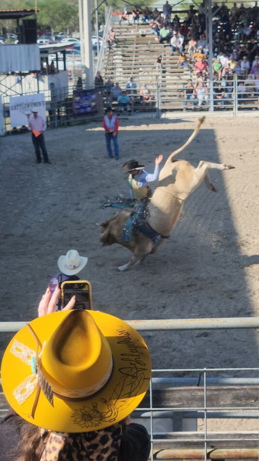 First time at rodeo in Okeechobee Took an hour drive to see the event. Okeechobee Cowtown Rodeo