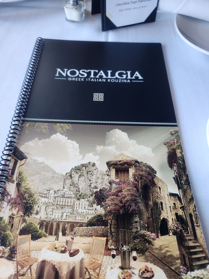 Restaurant Review Nostalgia. Stuart Yesterday, based on your